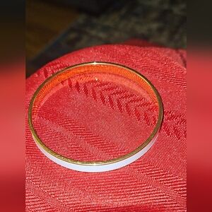 Monet Gold and White Bangle